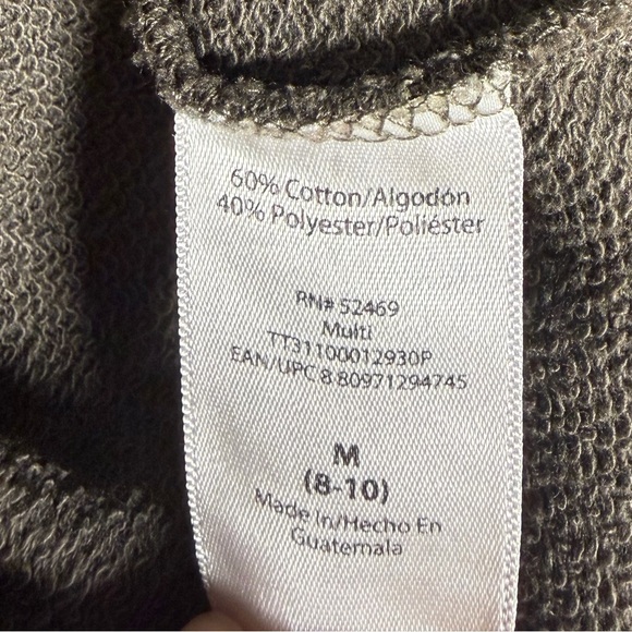 Time and Tru - Olive Military Print Sweater - Picture 4 of 11